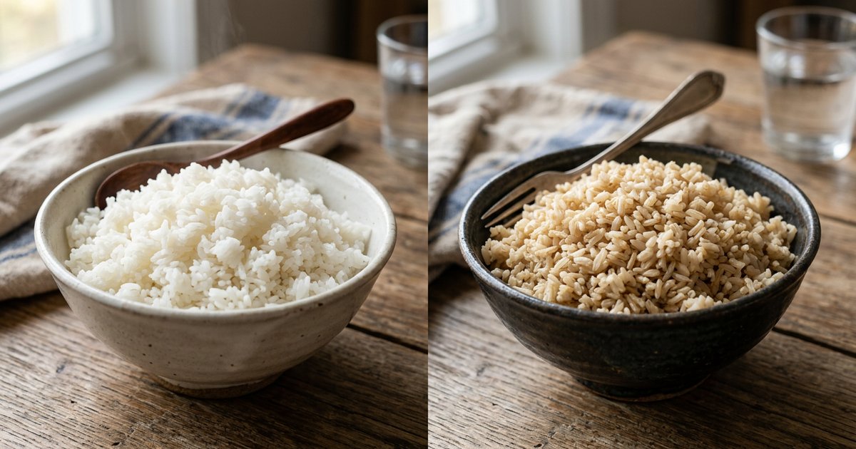 Chalky Rice Vs Sound Rice White Rice vs Brown Rice: Complete Nutrition Comparison